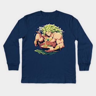 broly Kids Long Sleeve T-Shirt